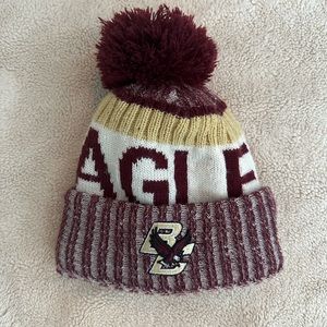 New Era Boston College Eagles Knit Pom Pom Beanie Hat